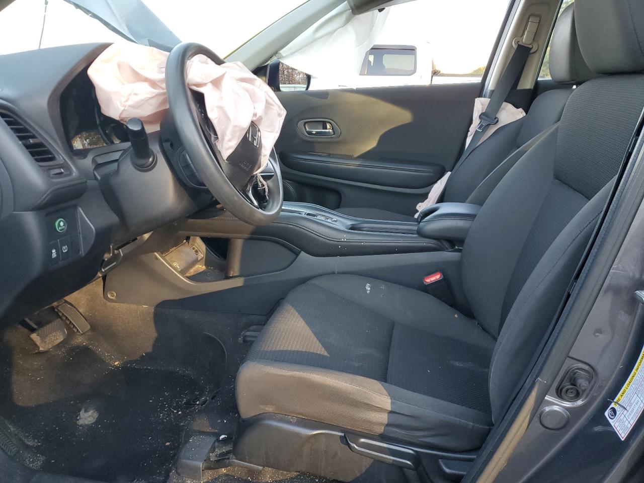 2019 Honda Hr-v Lx Gray vin: 3CZRU6H3XKG718130