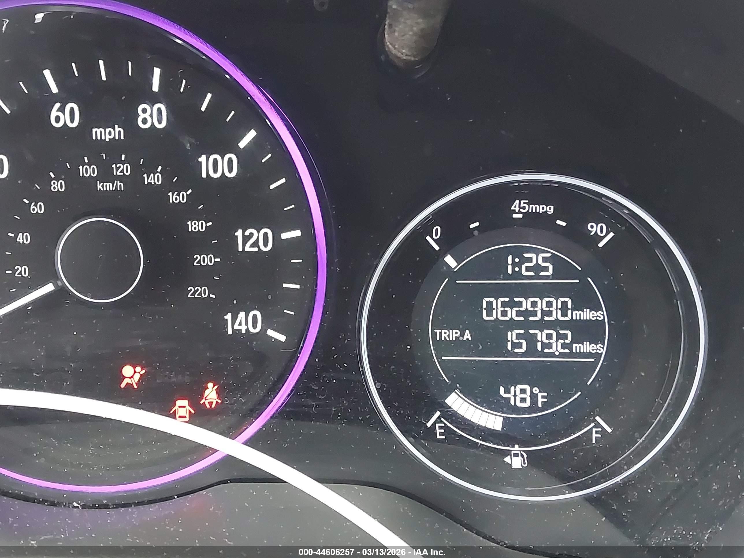 2019 Honda Hr-v Lx Gray vin: 3CZRU6H3XKG734683