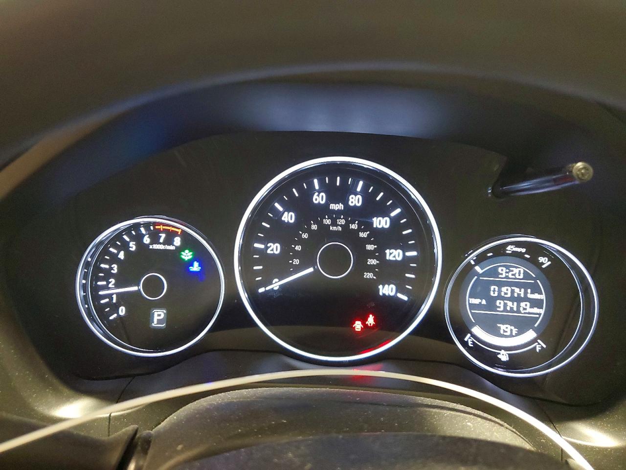 2020 Honda Hr-v Lx Gray vin: 3CZRU6H3XLM724898