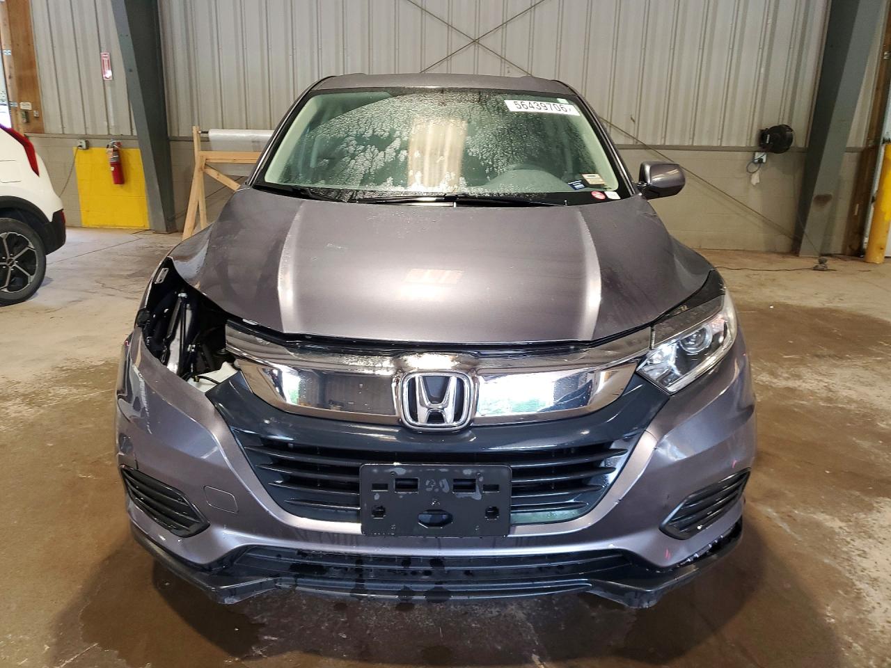 2020 Honda Hr-v Lx Gray vin: 3CZRU6H3XLM724898