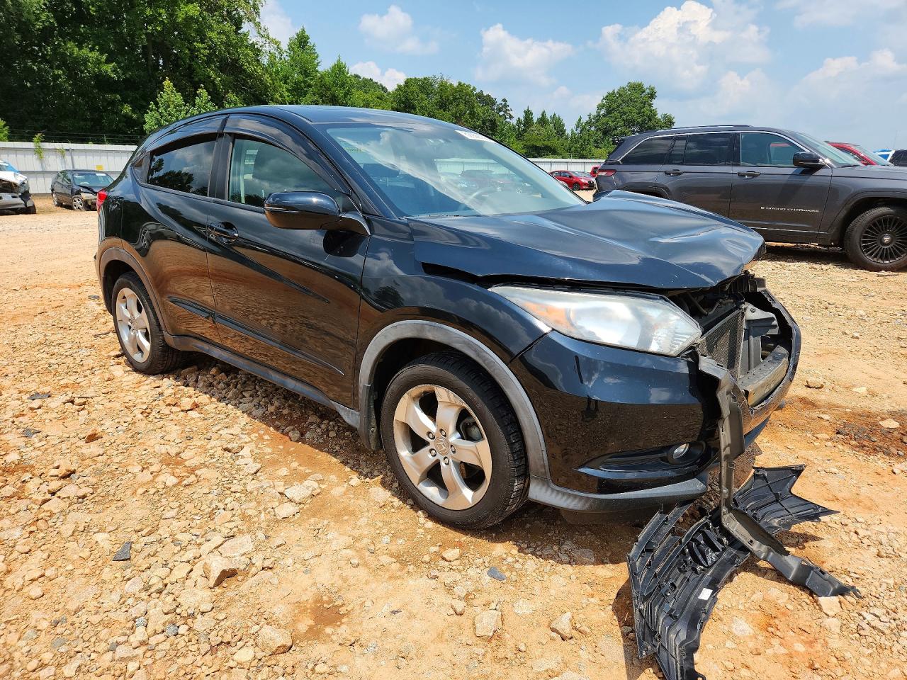 2016 Honda Hr-v Ex Black vin: 3CZRU6H50GM708202