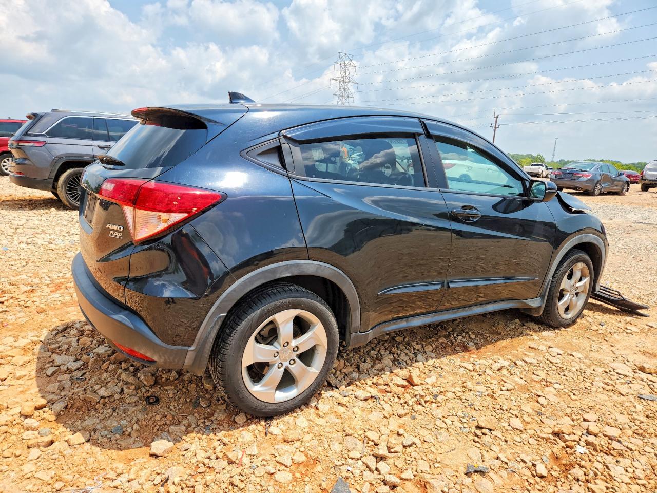 2016 Honda Hr-v Ex Black vin: 3CZRU6H50GM708202