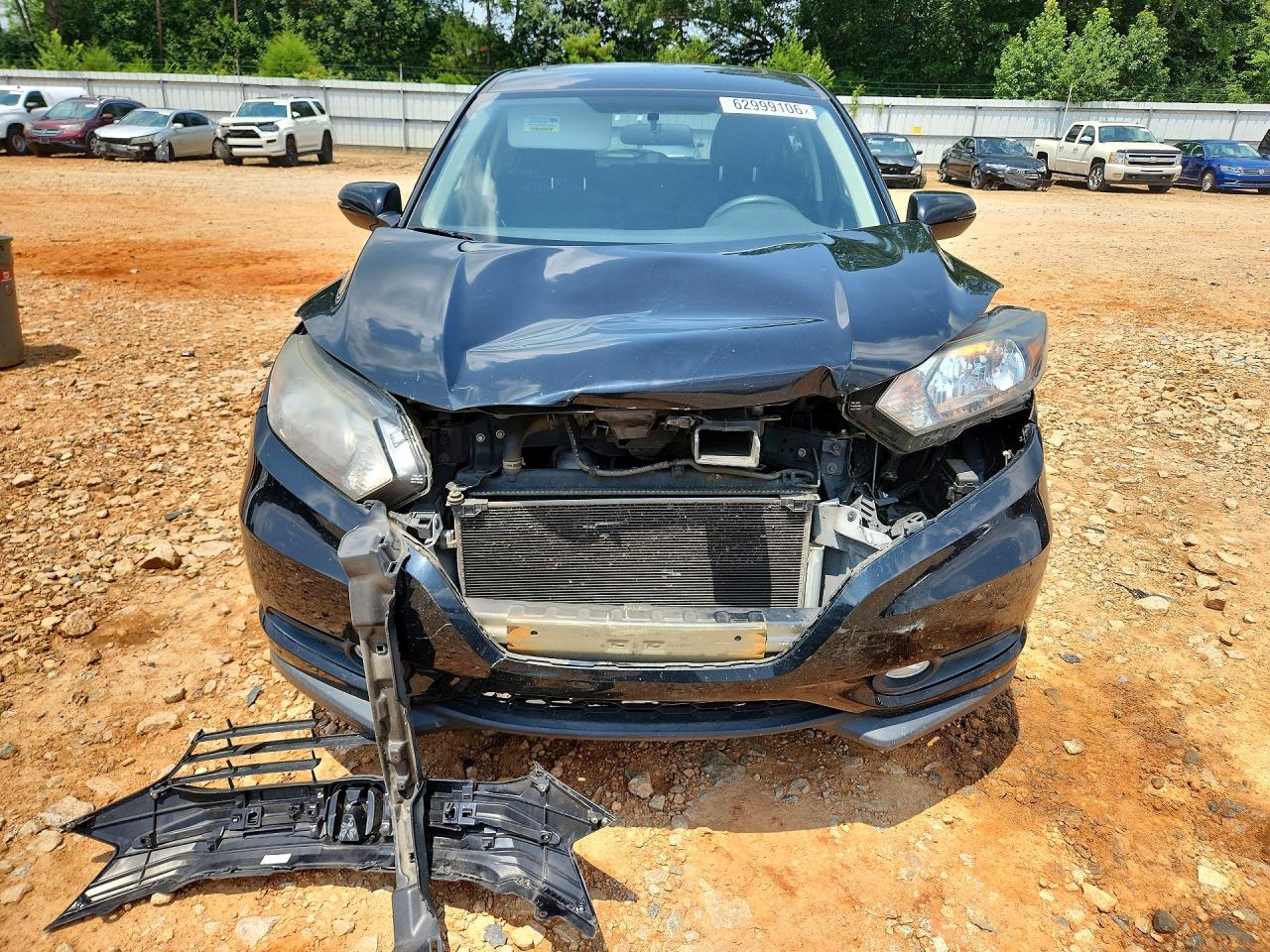 2016 Honda Hr-v Ex Black vin: 3CZRU6H50GM708202