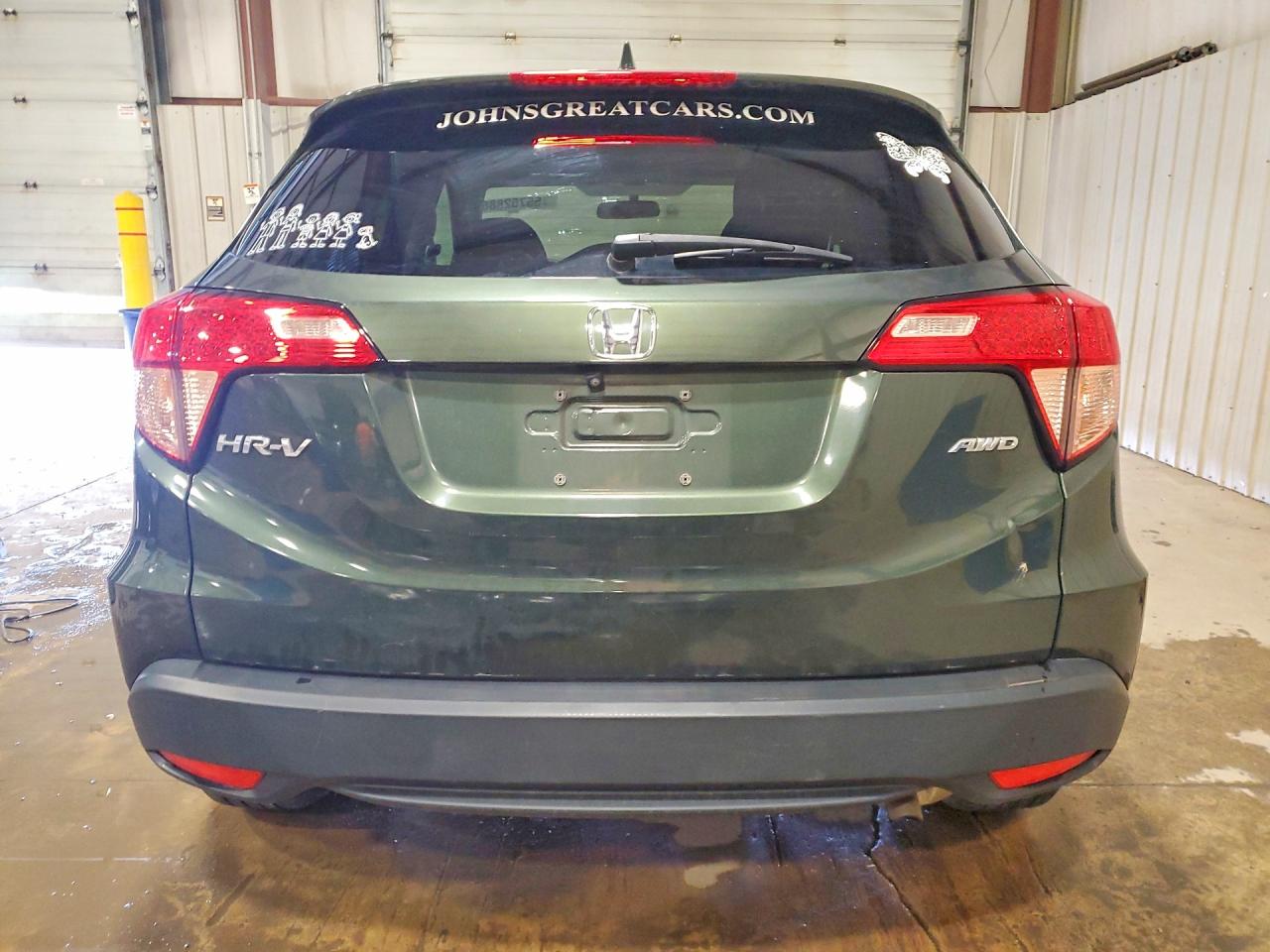 2017 Honda Hr-v Ex Green vin: 3CZRU6H50HM724143