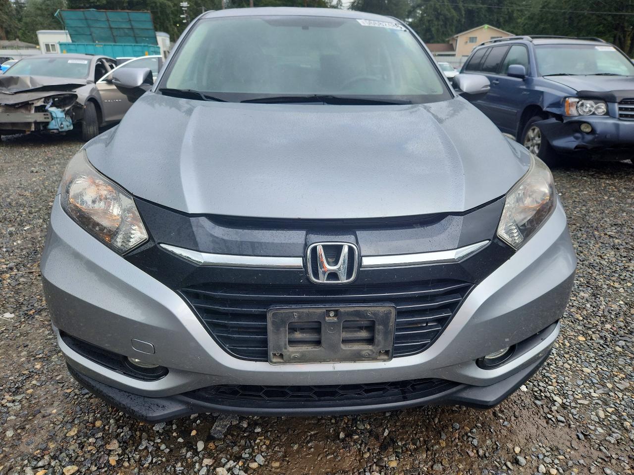 2018 Honda Hr-v Ex Silver vin: 3CZRU6H50JG727855