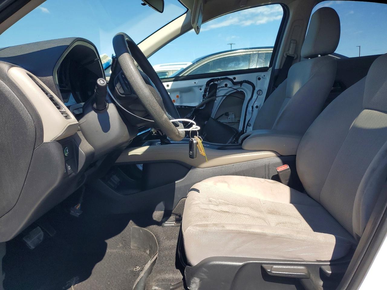 2018 Honda Hr-v Ex White vin: 3CZRU6H50JM706411