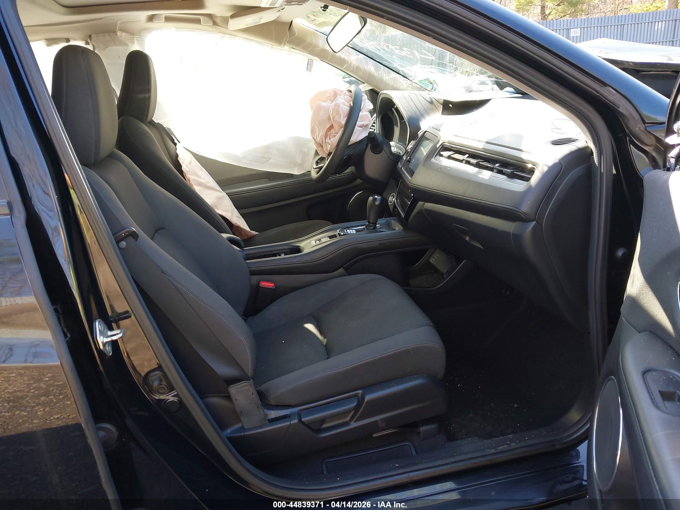 2019 Honda Hr-v Ex Black vin: 3CZRU6H50KM724621