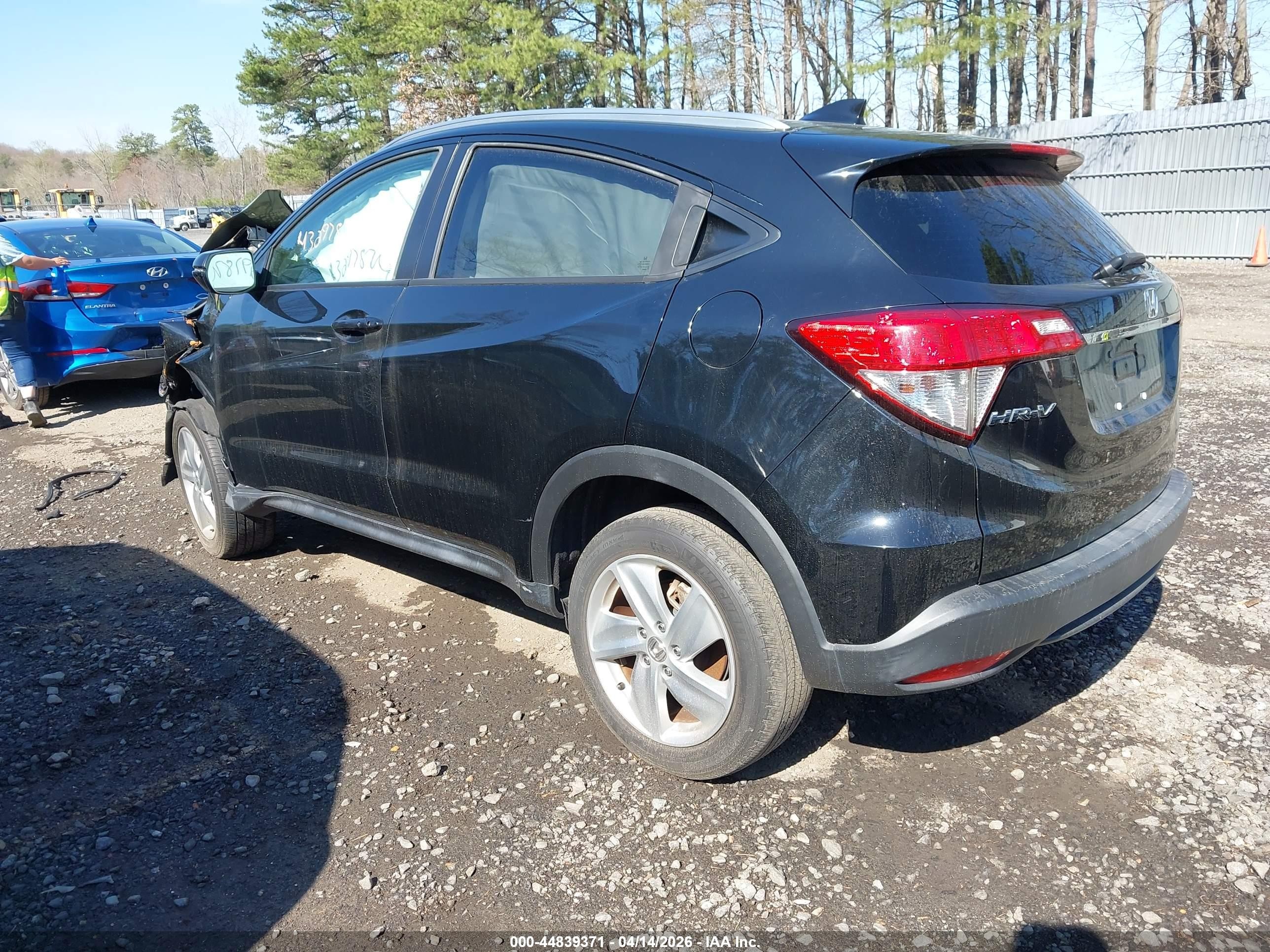 2019 Honda Hr-v Ex Black vin: 3CZRU6H50KM724621