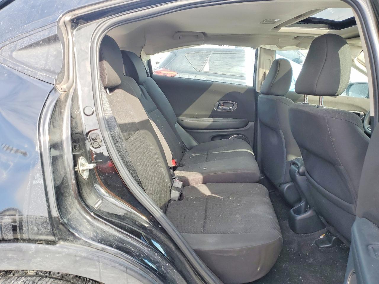 2016 Hond Hr-v Ex Black vin: 3CZRU6H51GM739393