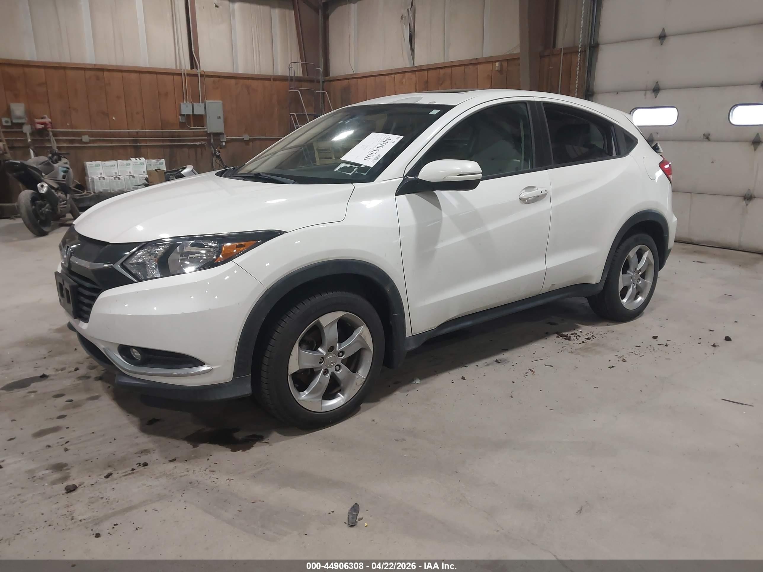 2017 Honda Hr-v Ex Белый vin: 3CZRU6H51HM719713