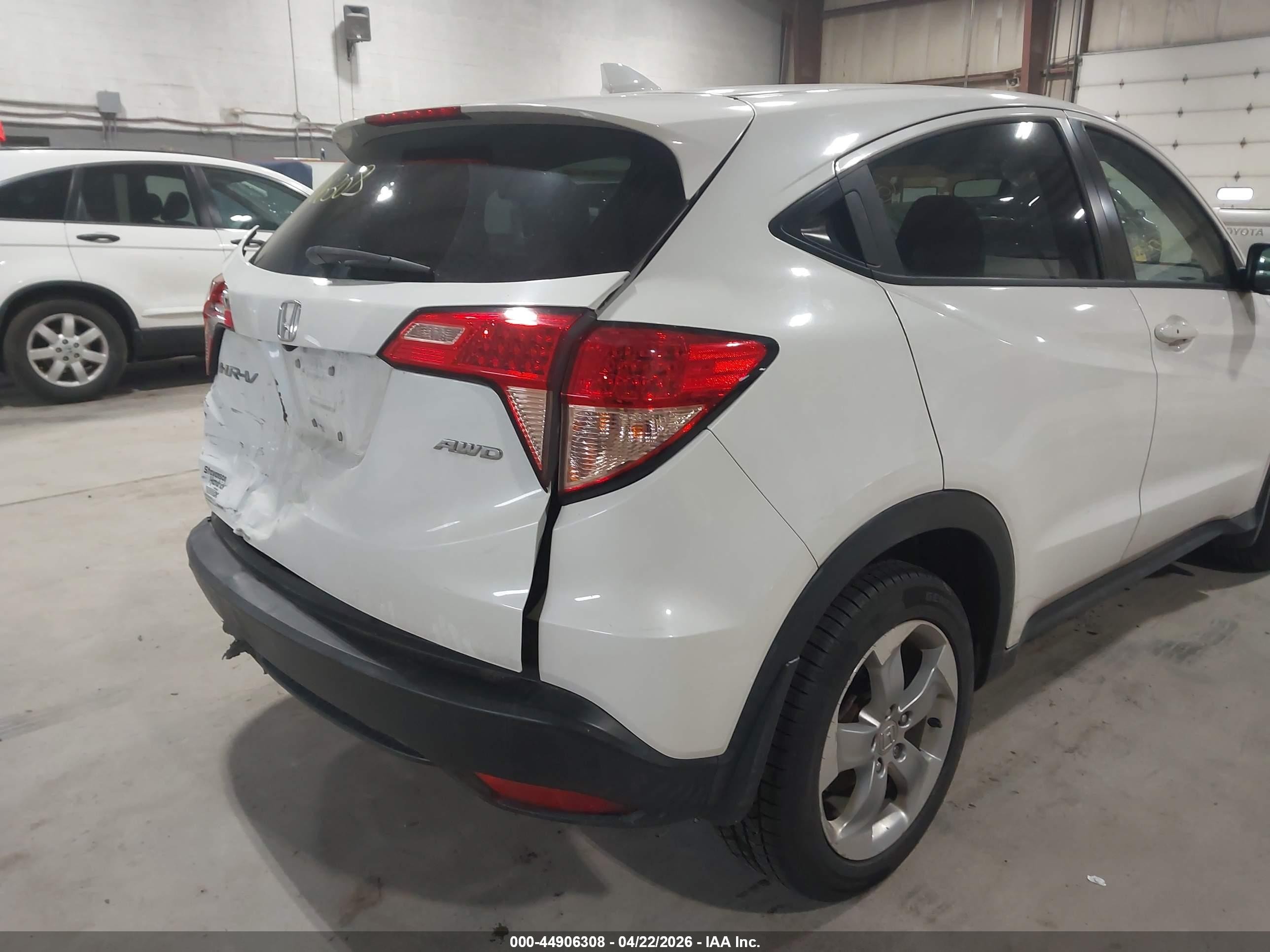 2017 Honda Hr-v Ex Белый vin: 3CZRU6H51HM719713