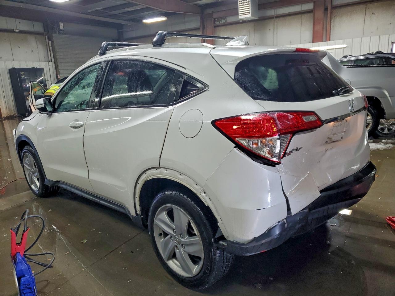 2020 Honda Hr-v Ex White vin: 3CZRU6H51LM715282