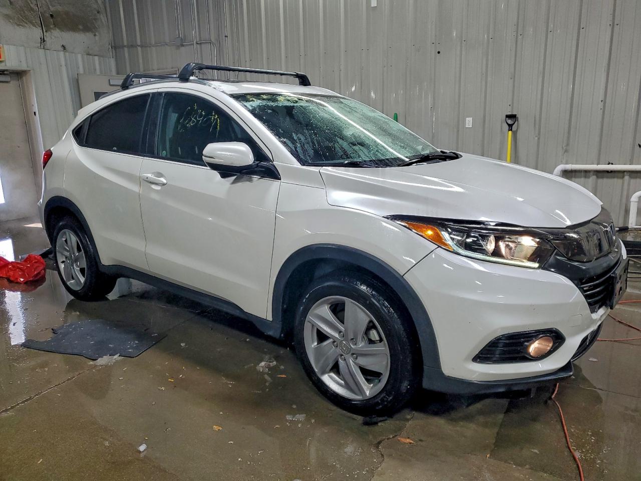 2020 Honda Hr-v Ex White vin: 3CZRU6H51LM715282
