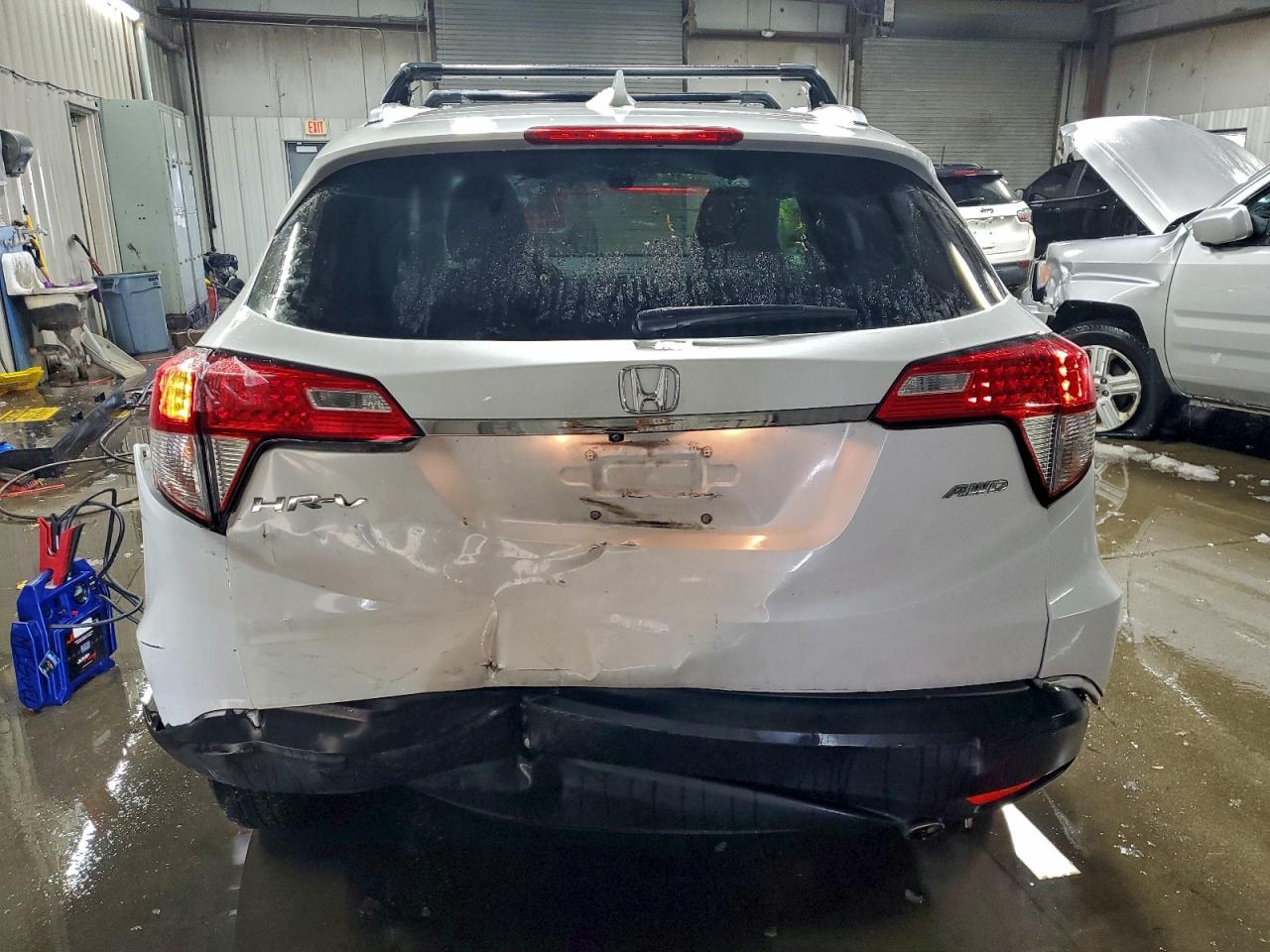 2020 Honda Hr-v Ex White vin: 3CZRU6H51LM715282