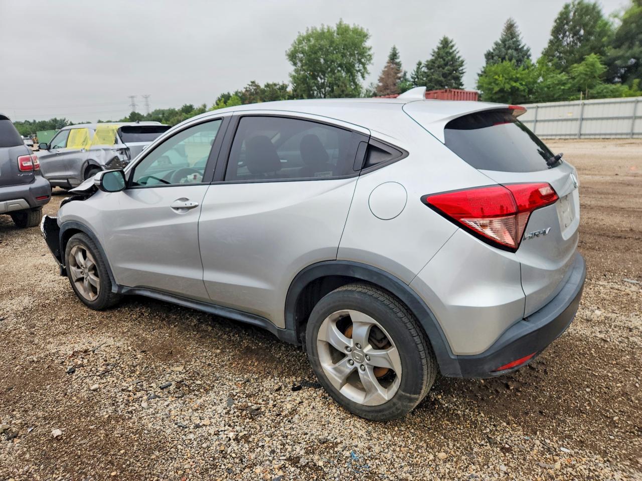 2016 Honda Hr-v Ex Silver vin: 3CZRU6H52GM706094