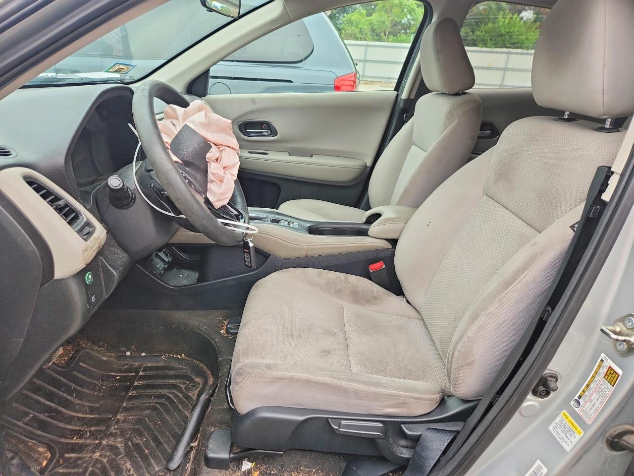 2016 Honda Hr-v Ex Silver vin: 3CZRU6H52GM706094