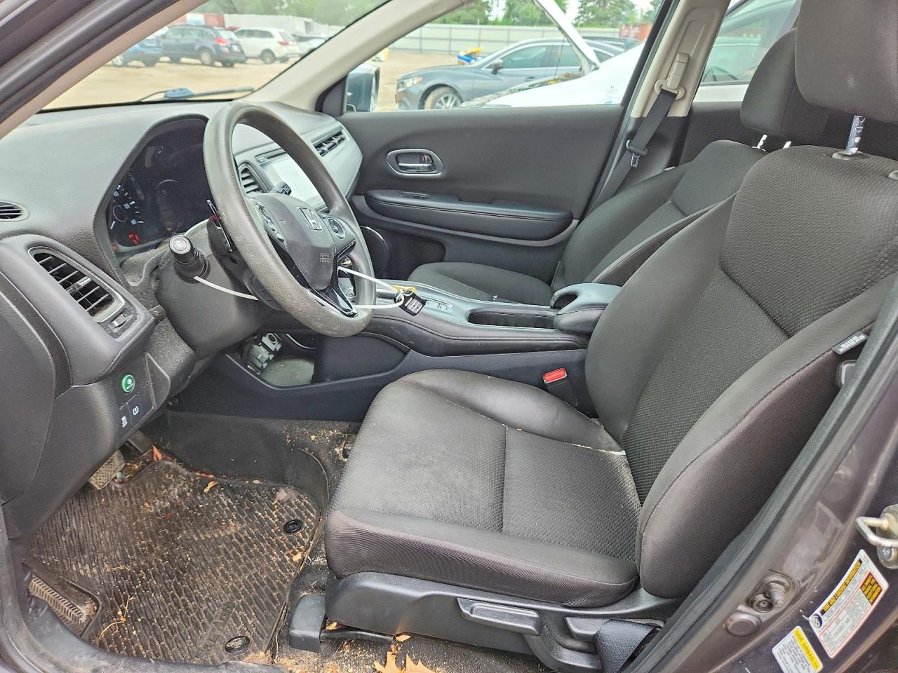 2016 Honda Hr-v Ex Gray vin: 3CZRU6H52GM755165