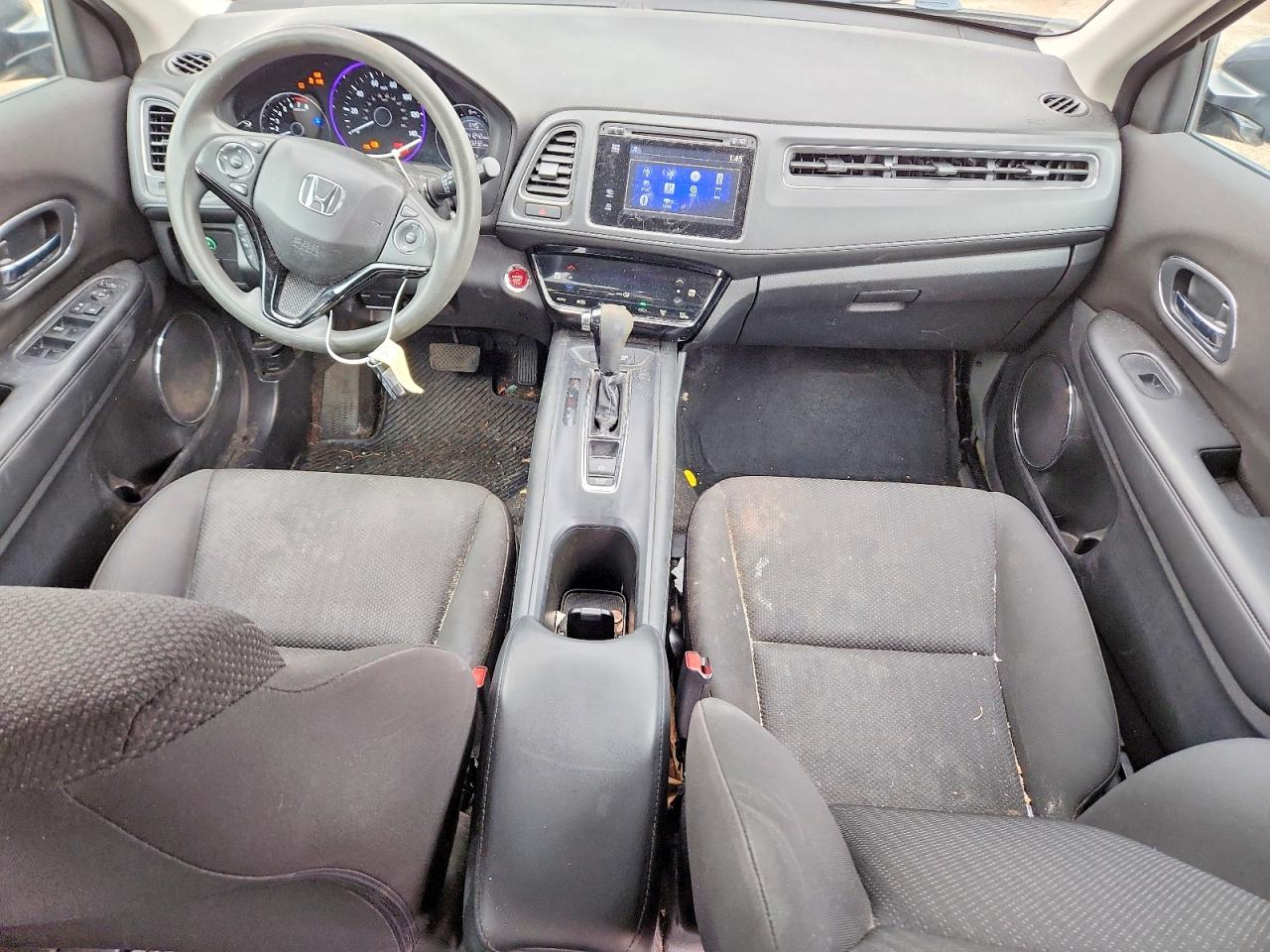 2016 Honda Hr-v Ex Gray vin: 3CZRU6H52GM755165