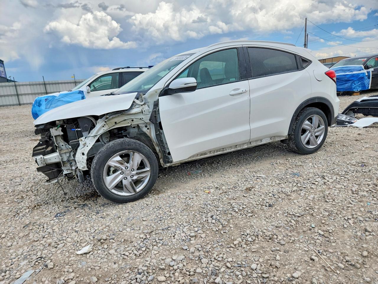 2019 Honda Hr-v Ex Белый vin: 3CZRU6H52KM739010