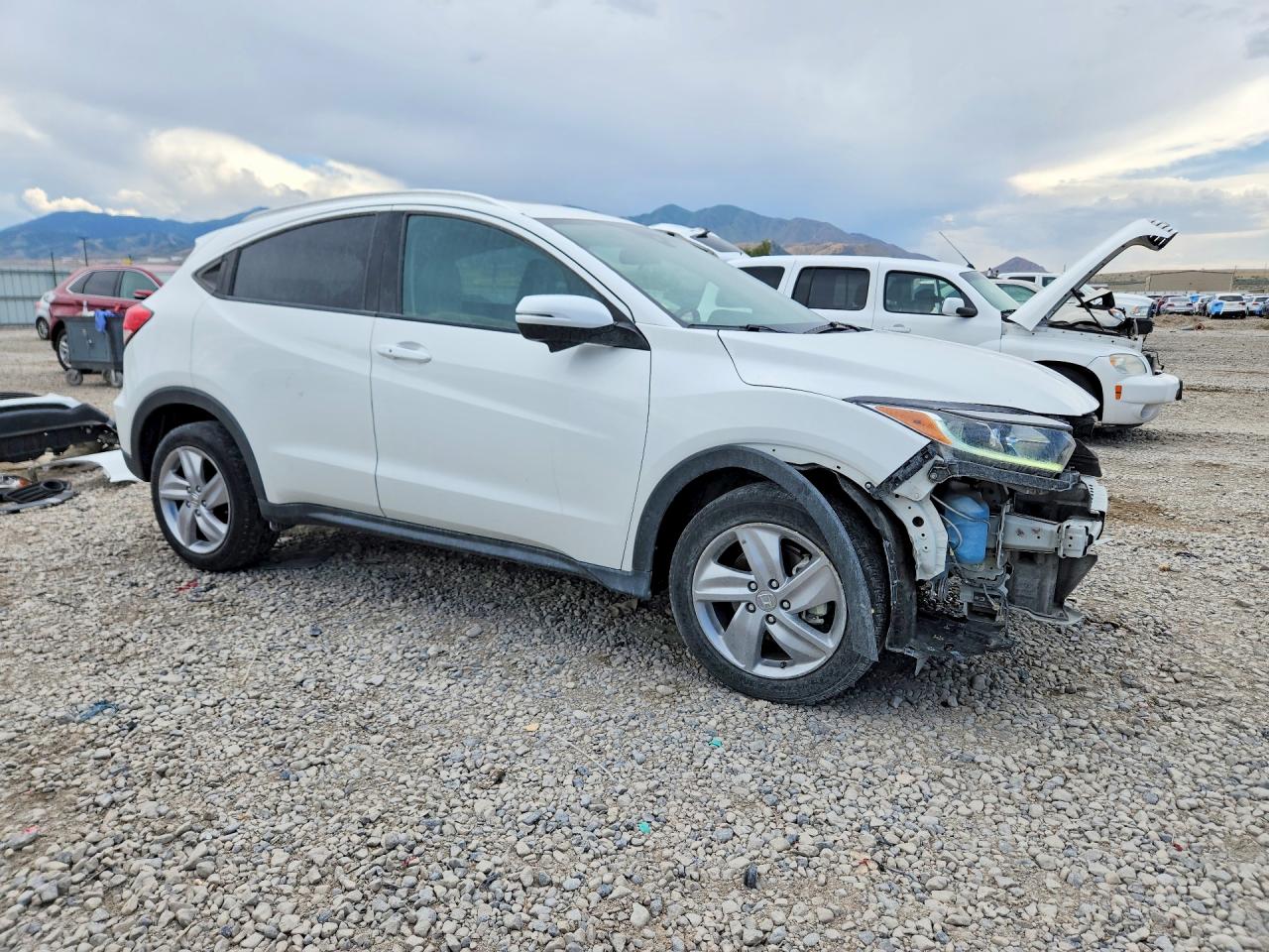 2019 Honda Hr-v Ex Белый vin: 3CZRU6H52KM739010
