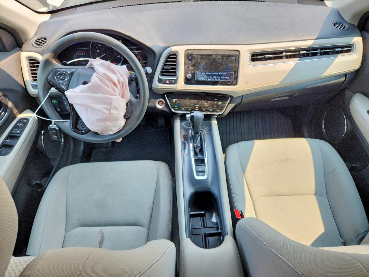 2022 Honda Hr-v Ex White vin: 3CZRU6H52NM746463