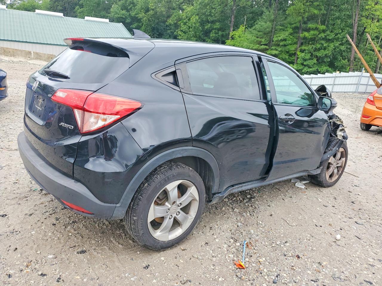 2017 Honda Hr-v Ex Black vin: 3CZRU6H53HM719809