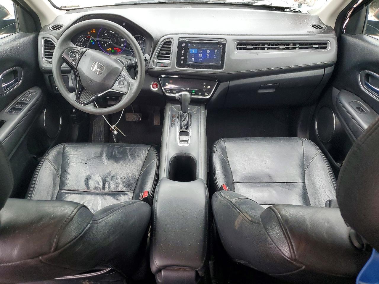 2017 Honda Hr-v Ex Black vin: 3CZRU6H53HM719809