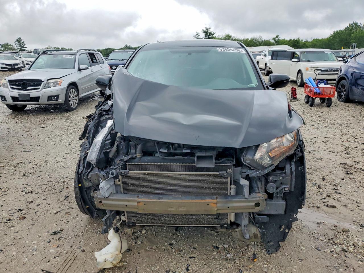 2017 Honda Hr-v Ex Black vin: 3CZRU6H53HM719809