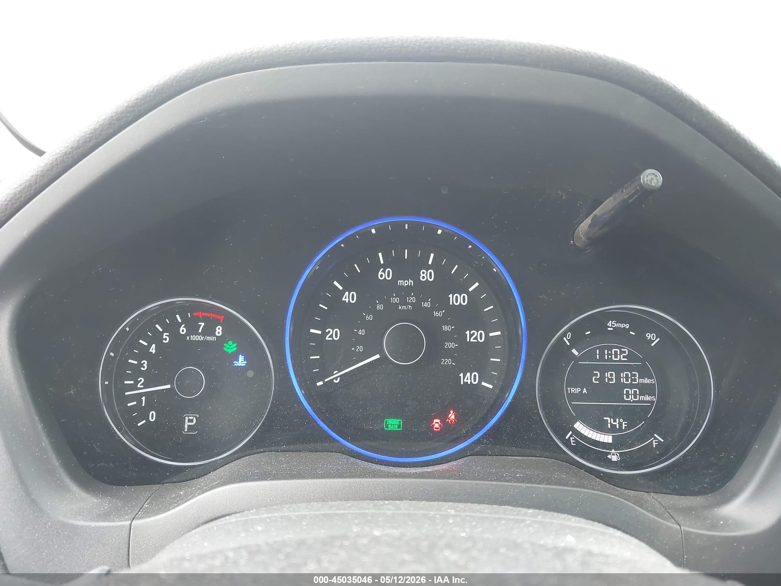 2016 Honda Hr-v Ex Красный vin: 3CZRU6H54GM716139