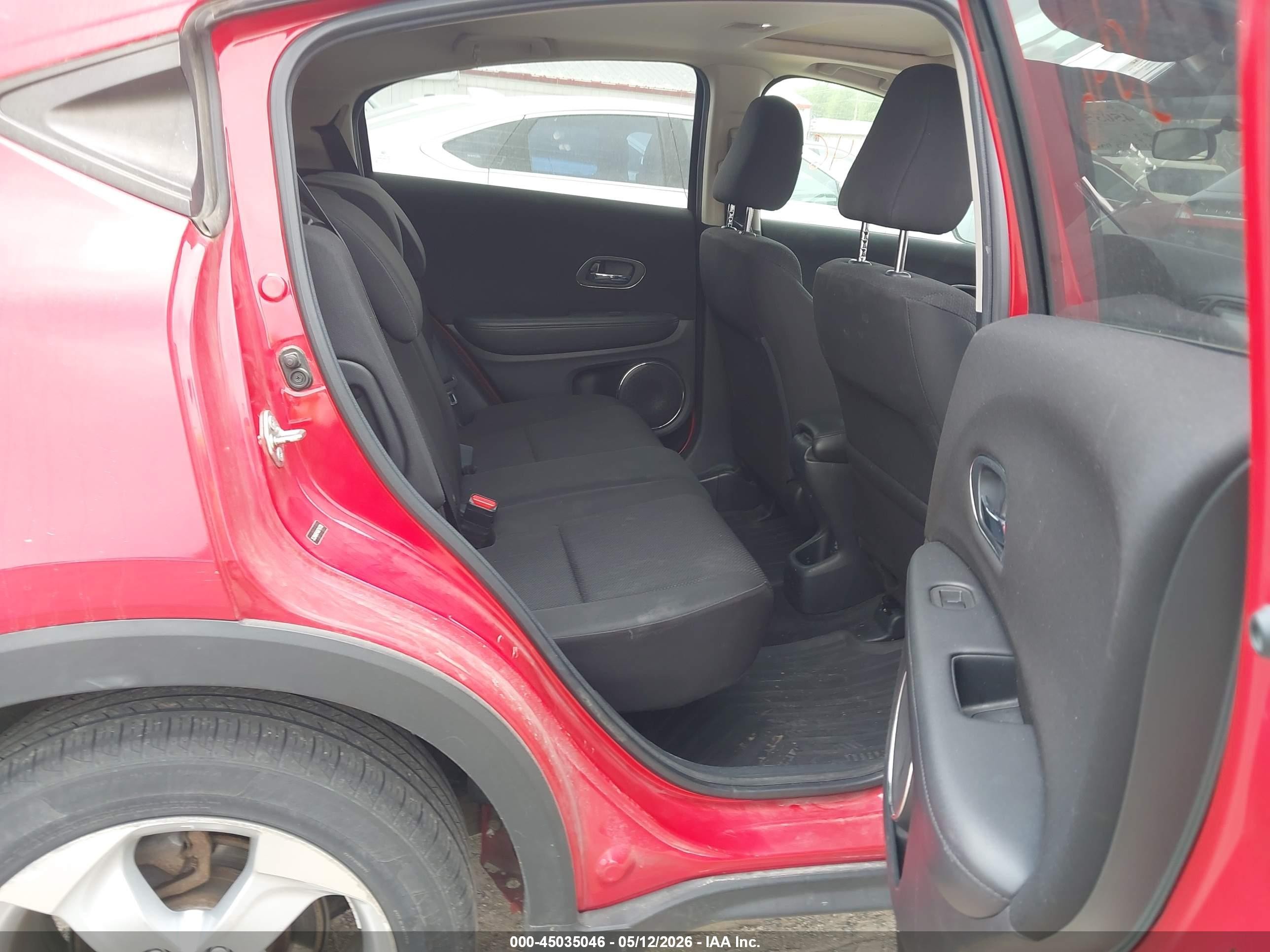 2016 Honda Hr-v Ex Красный vin: 3CZRU6H54GM716139