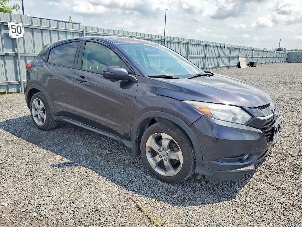 2017 Honda Hr-v Ex Purple vin: 3CZRU6H54HM106999