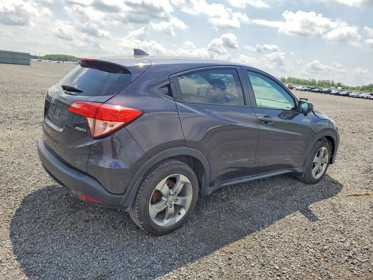 2017 Honda Hr-v Ex Purple vin: 3CZRU6H54HM106999