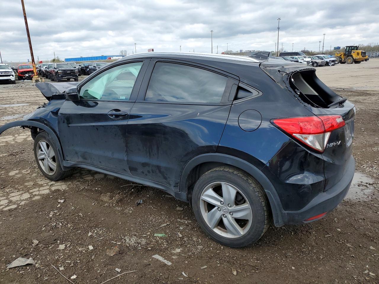 2019 Honda Hr-v Ex Black vin: 3CZRU6H54KM704632