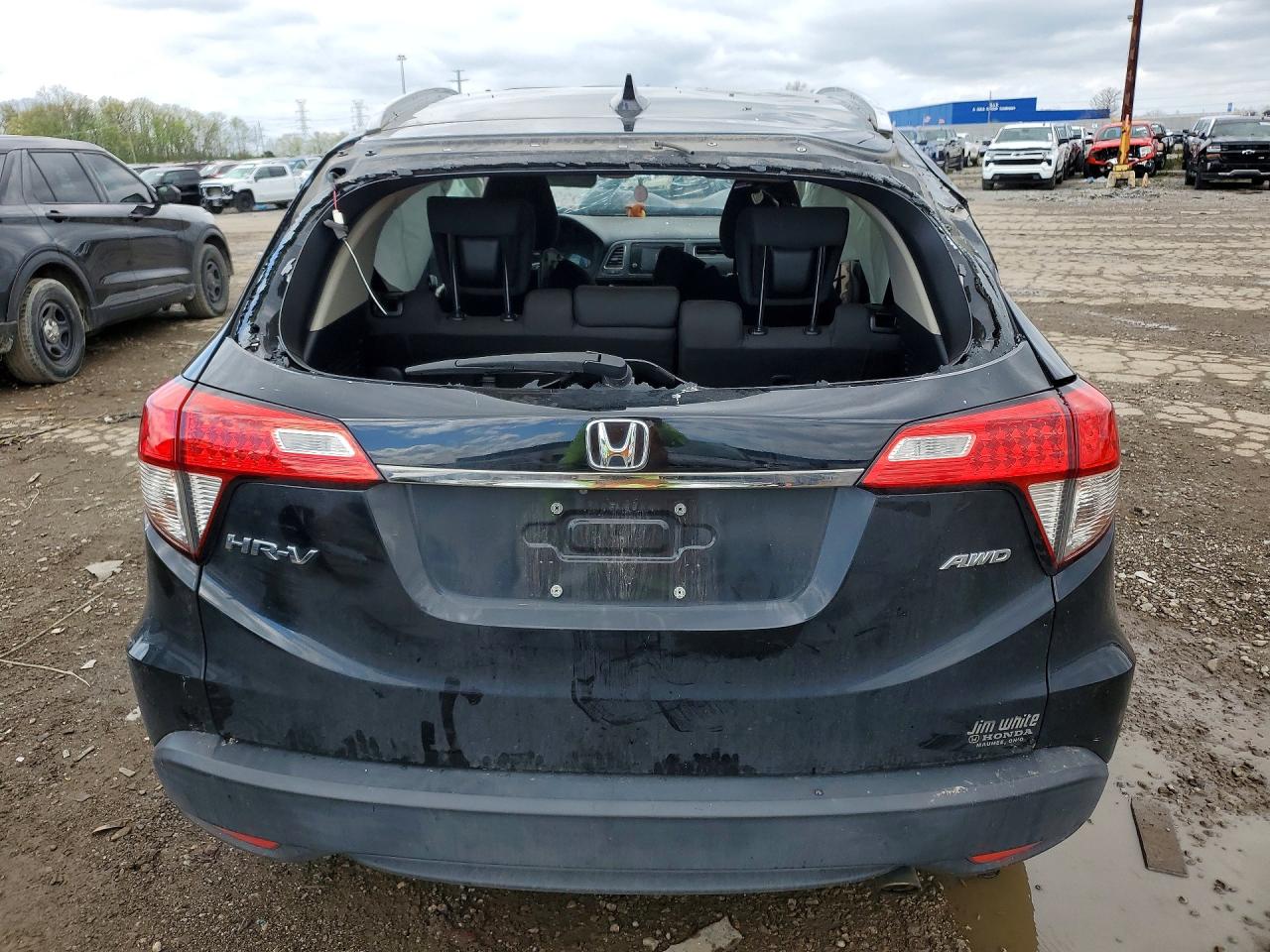 2019 Honda Hr-v Ex Black vin: 3CZRU6H54KM704632