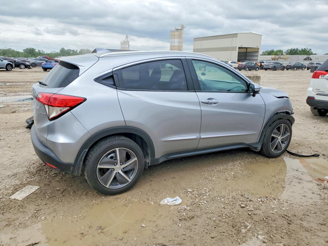 2022 Honda Hr-v Ex Серебряный vin: 3CZRU6H54NM721211