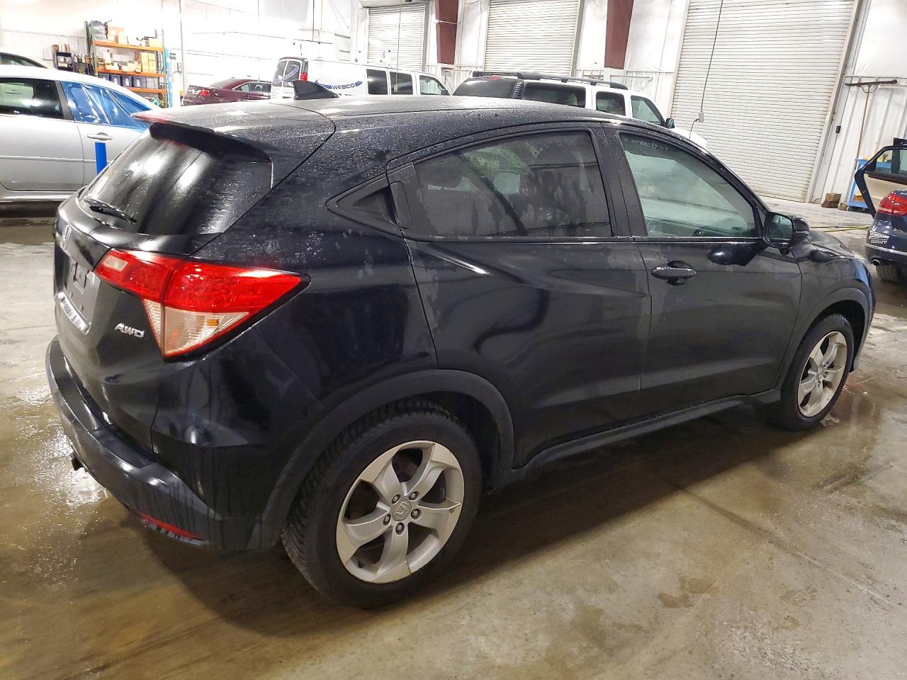2016 Honda Hr-v Ex Black vin: 3CZRU6H55GM710463