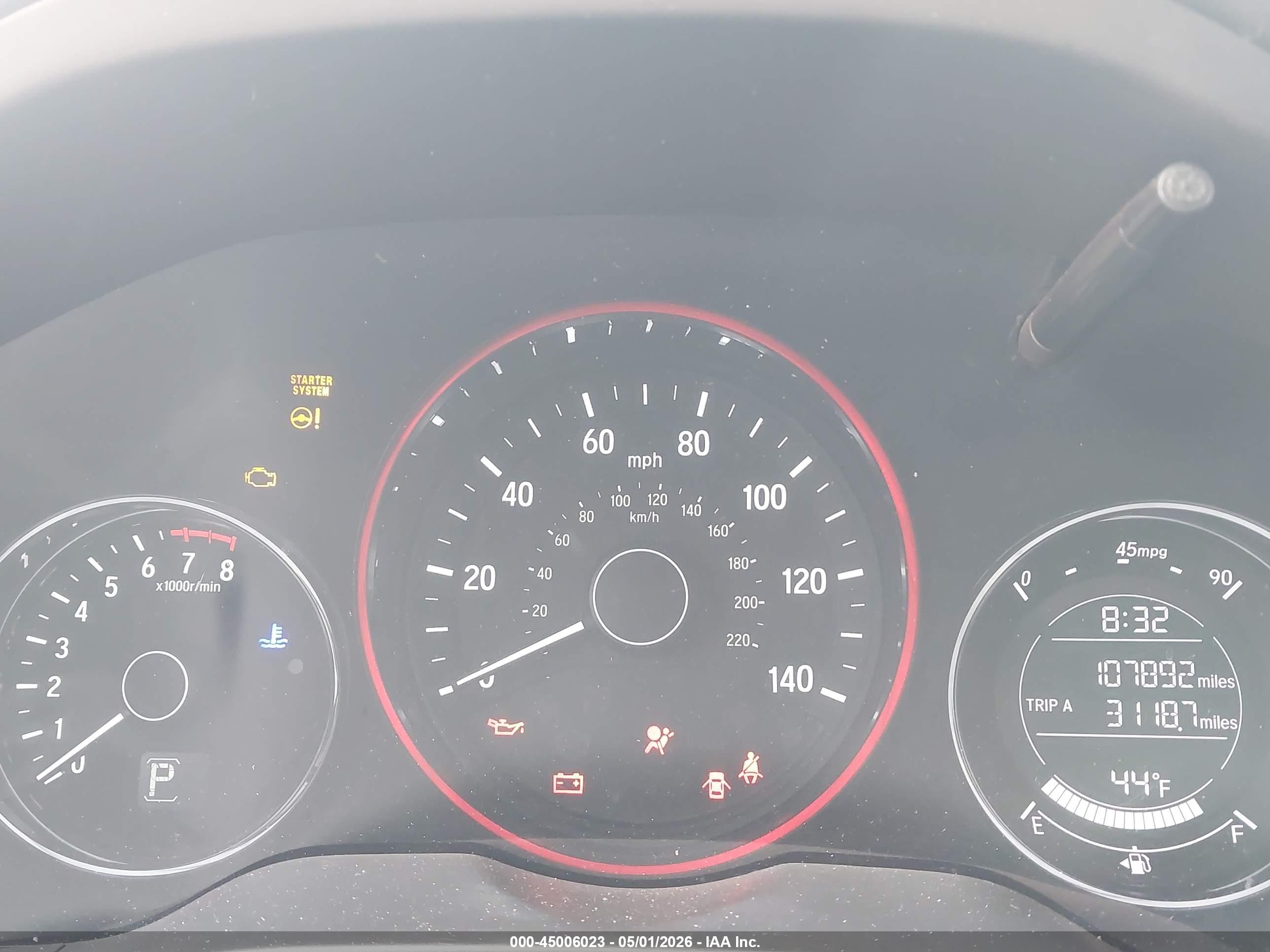 2018 Honda Hr-v Ex Gray vin: 3CZRU6H55JM711653