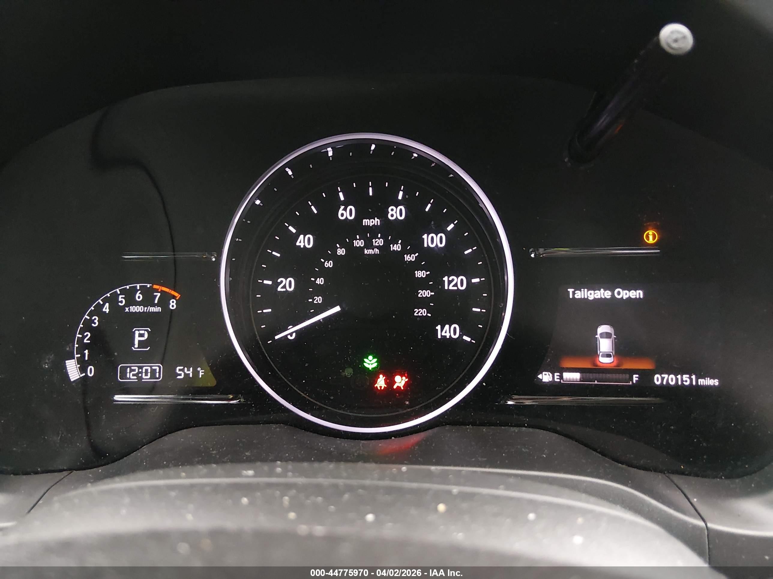 2019 Honda Hr-v Ex Серый vin: 3CZRU6H55KM702453