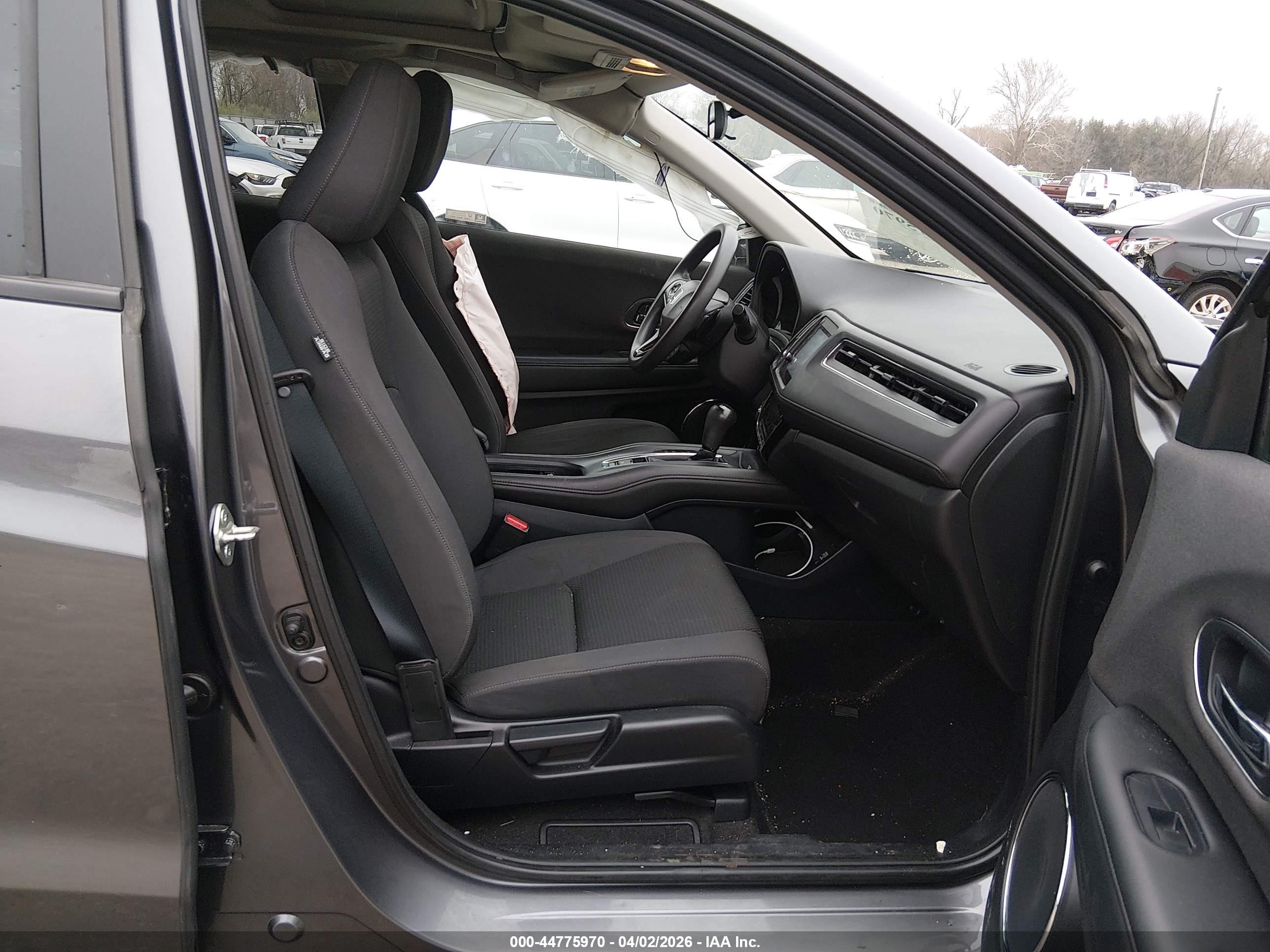 2019 Honda Hr-v Ex Серый vin: 3CZRU6H55KM702453