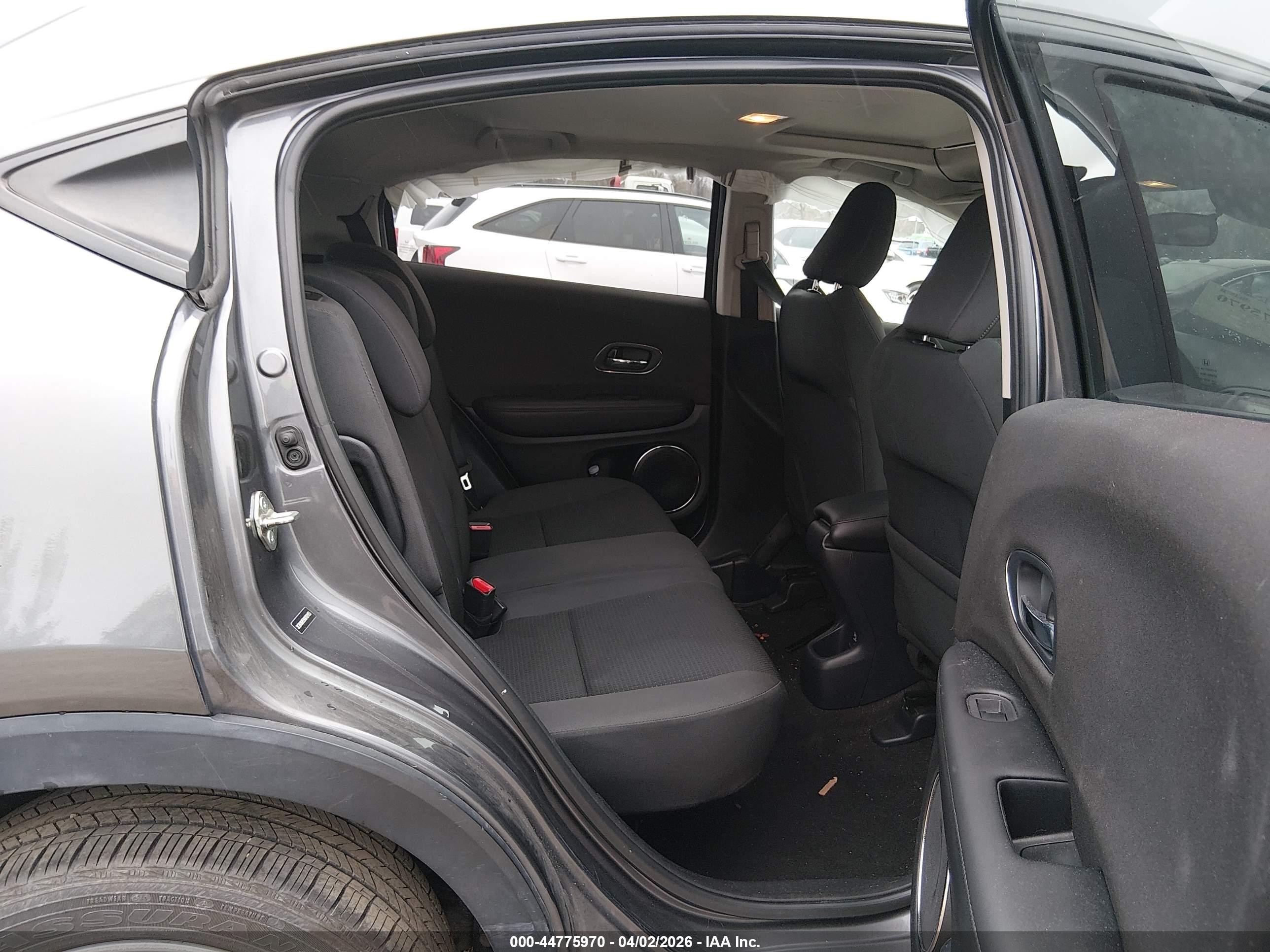 2019 Honda Hr-v Ex Серый vin: 3CZRU6H55KM702453