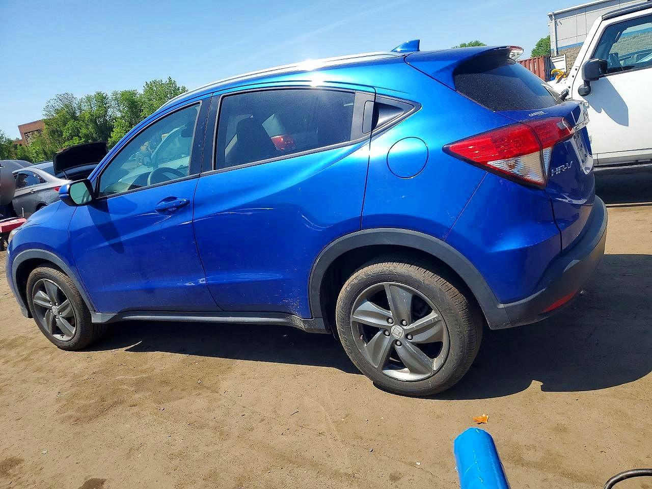 2021 Honda Hr-v Ex Blue vin: 3CZRU6H55MM753616