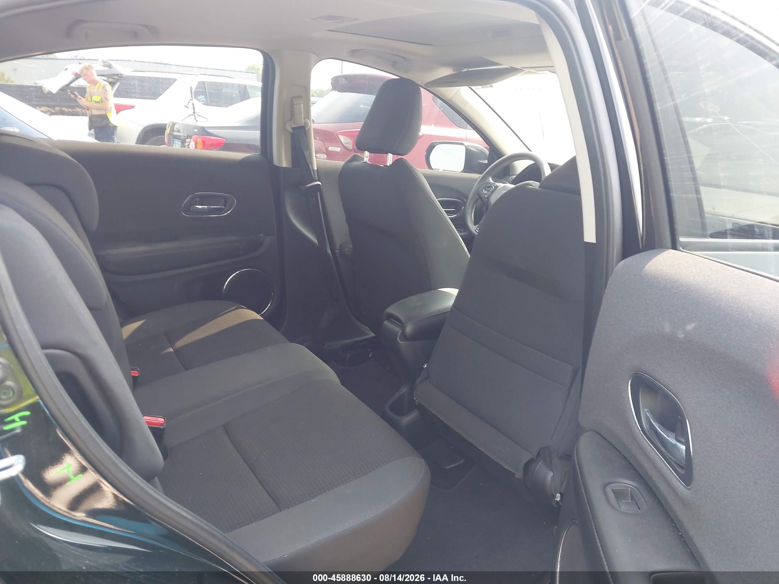 2022 Honda Hr-v Awd Ex Black vin: 3CZRU6H55NM766688