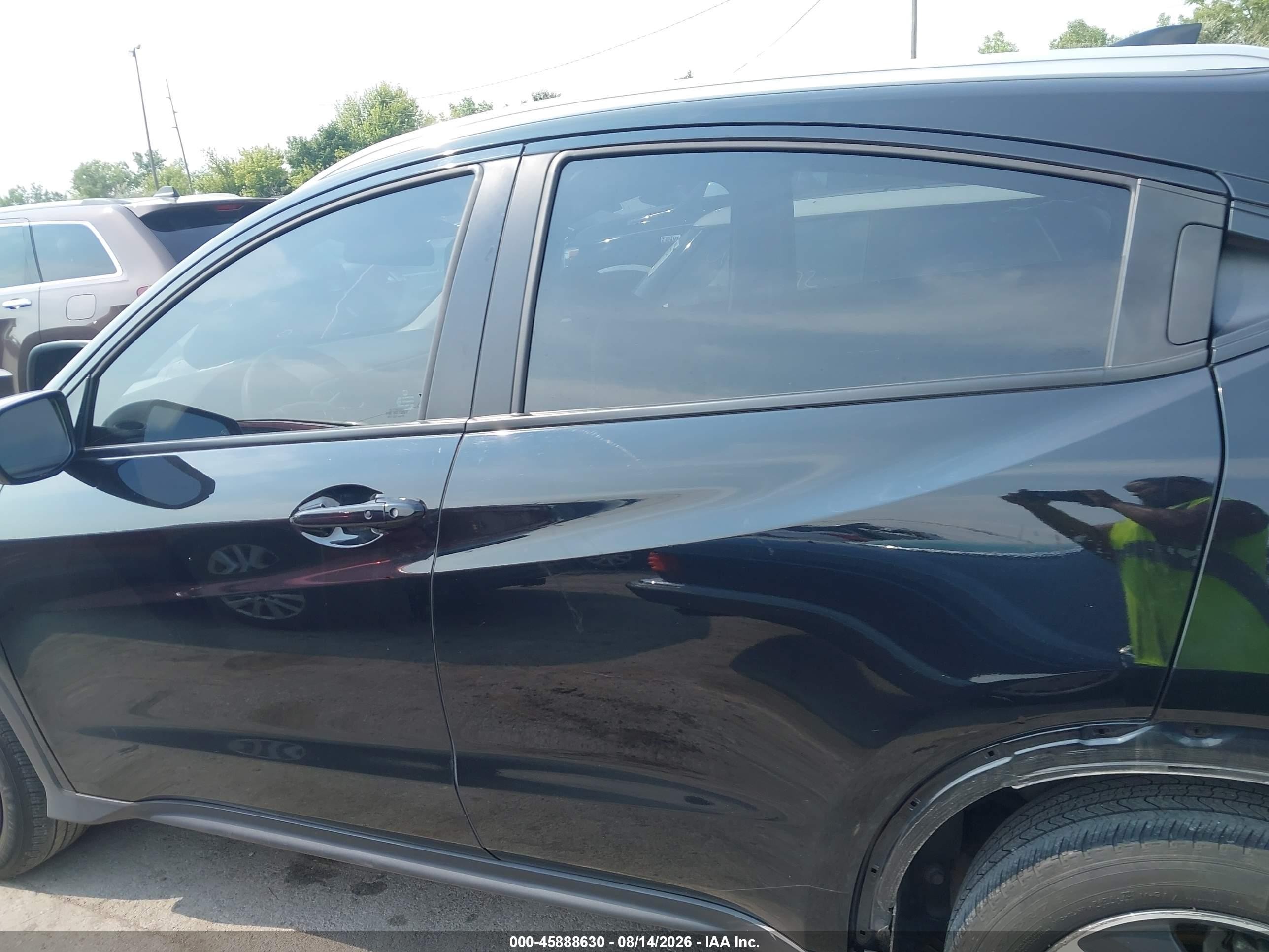 2022 Honda Hr-v Awd Ex Black vin: 3CZRU6H55NM766688