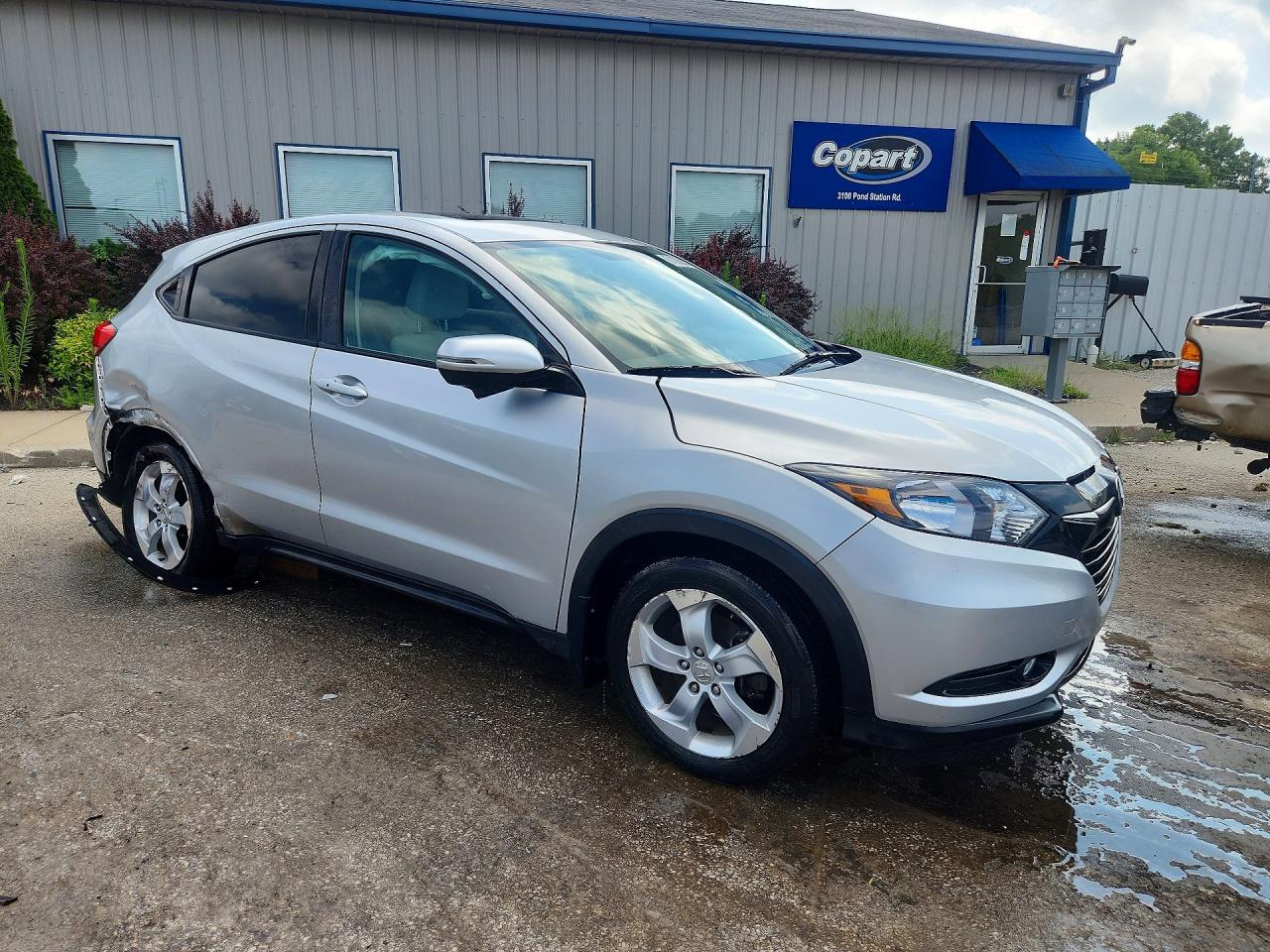 2016 Honda Hr-v Ex Silver vin: 3CZRU6H56GM711380