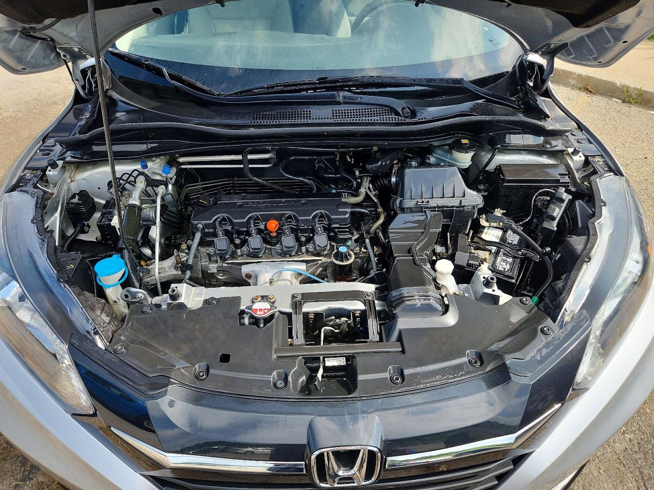2016 Honda Hr-v Ex Silver vin: 3CZRU6H56GM711380