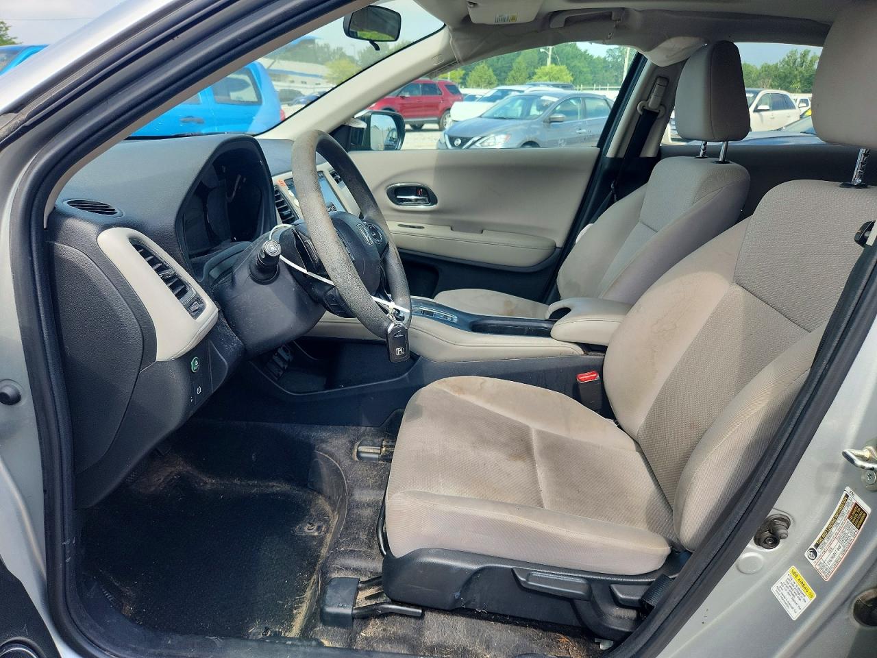 2016 Honda Hr-v Ex Silver vin: 3CZRU6H56GM711380