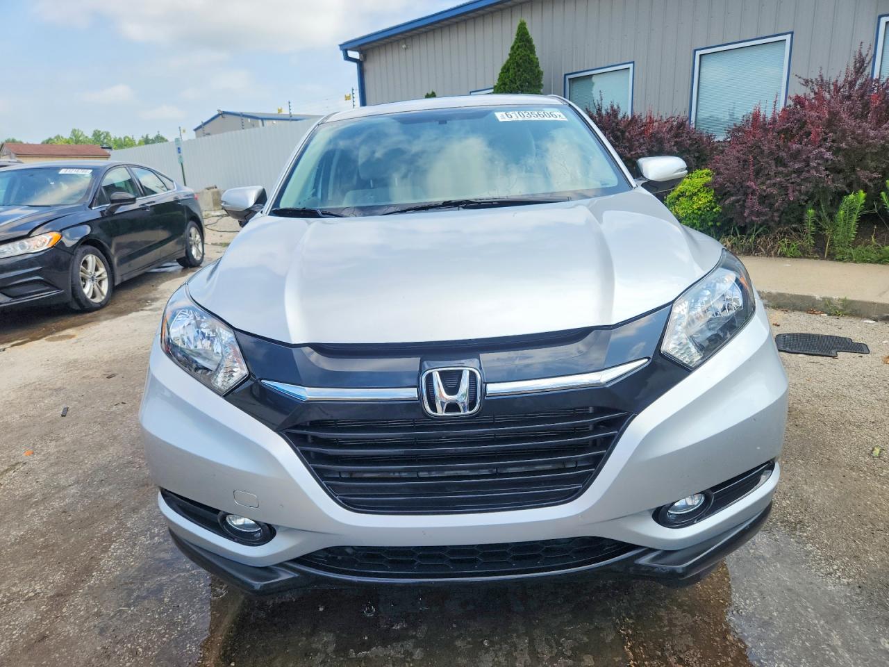 2016 Honda Hr-v Ex Silver vin: 3CZRU6H56GM711380