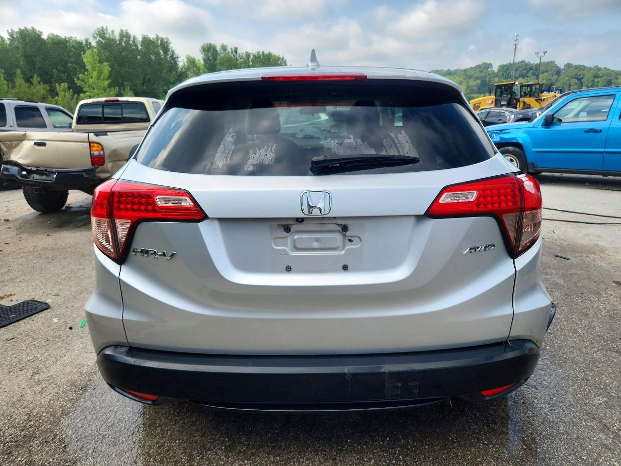 2016 Honda Hr-v Ex Silver vin: 3CZRU6H56GM711380
