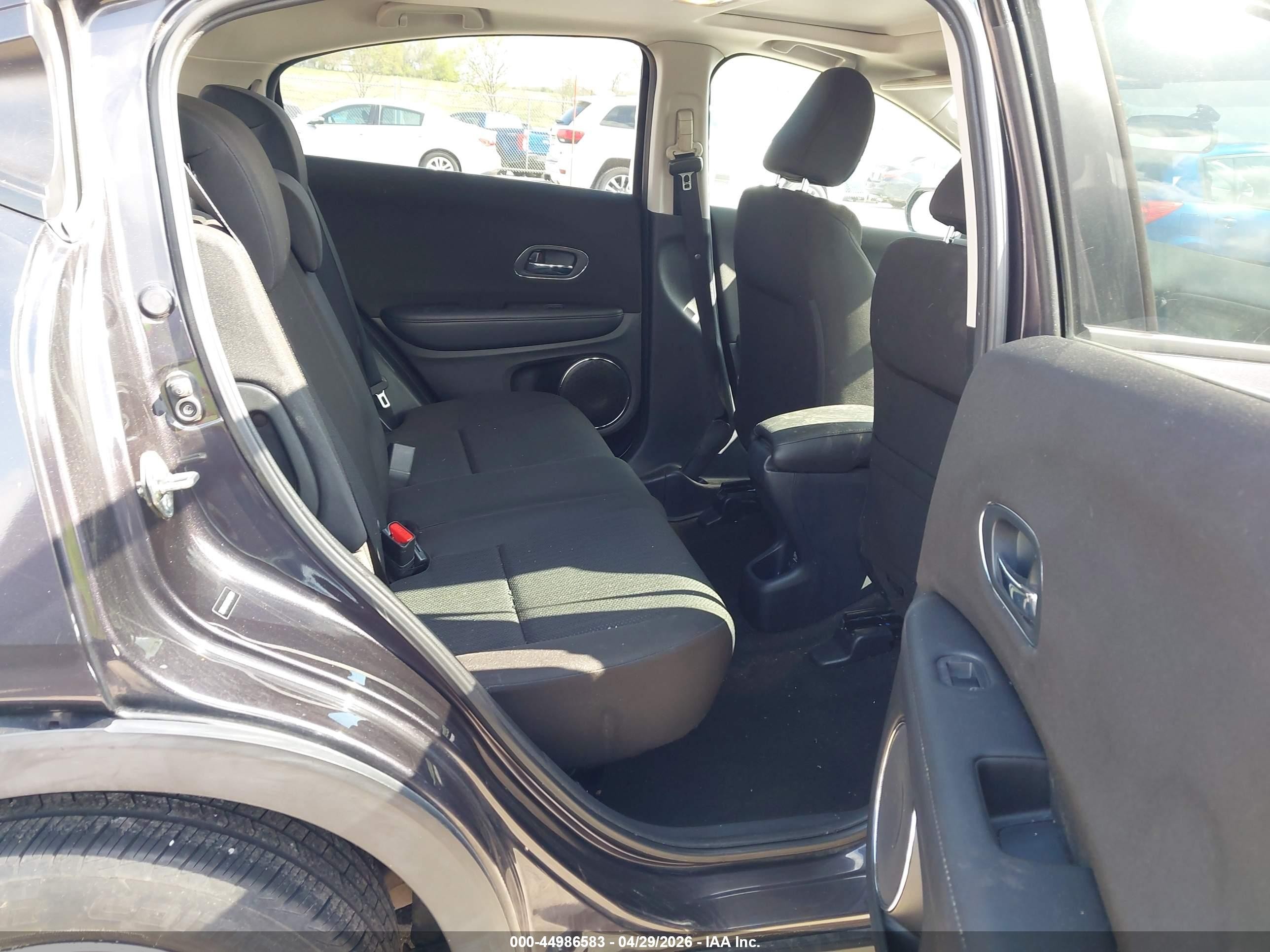 2017 Honda Hr-v Ex Gray vin: 3CZRU6H56HM725331