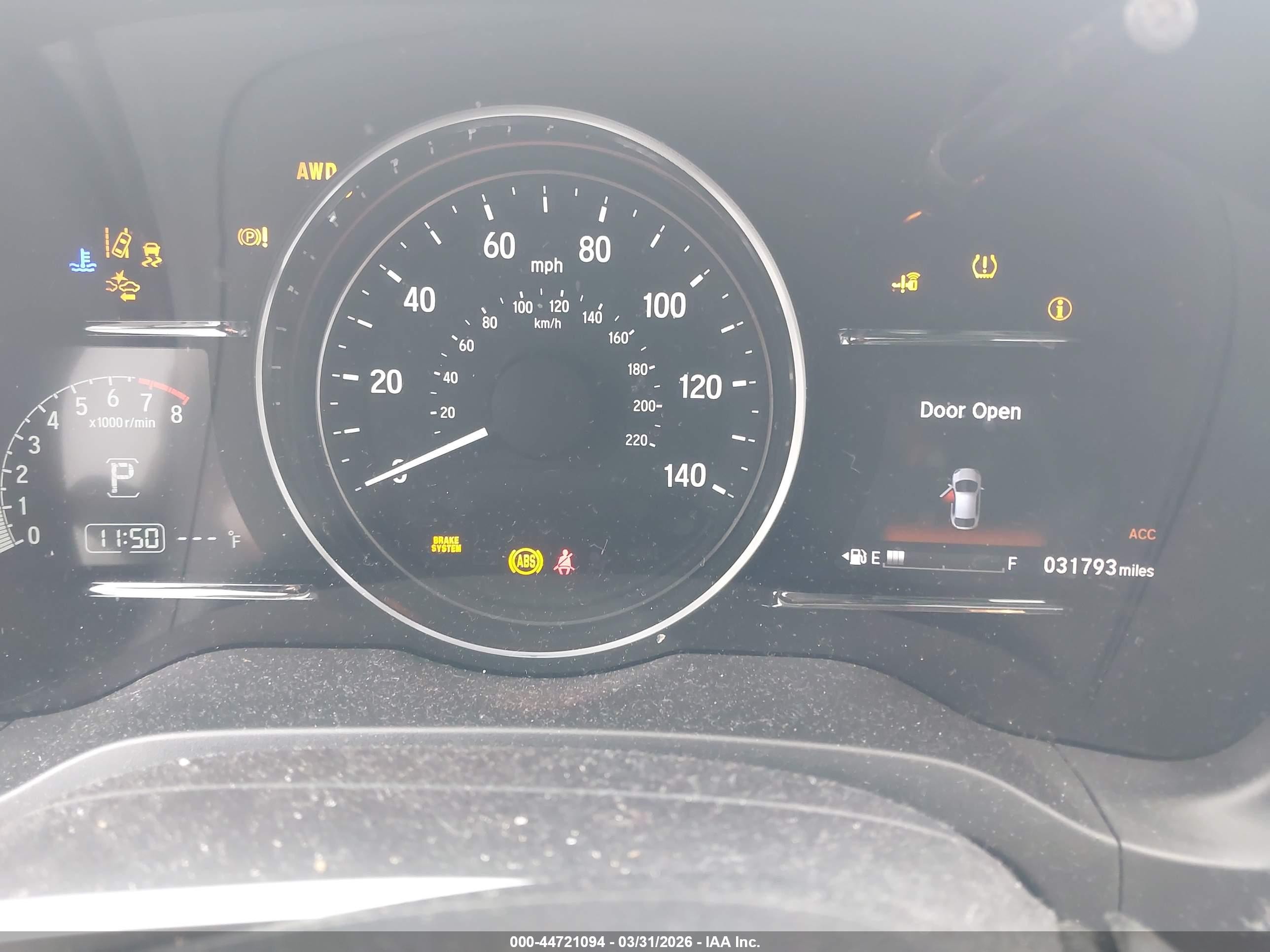 2019 Honda Hr-v Ex White vin: 3CZRU6H56KM729922